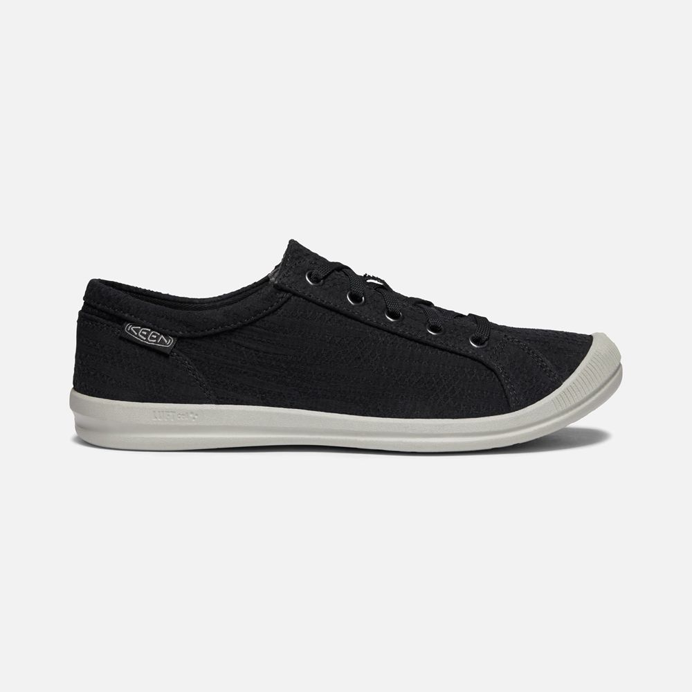 Espadrille Keen Femme Noir | Lorelai Hemp Sneaker | QARHD-5173